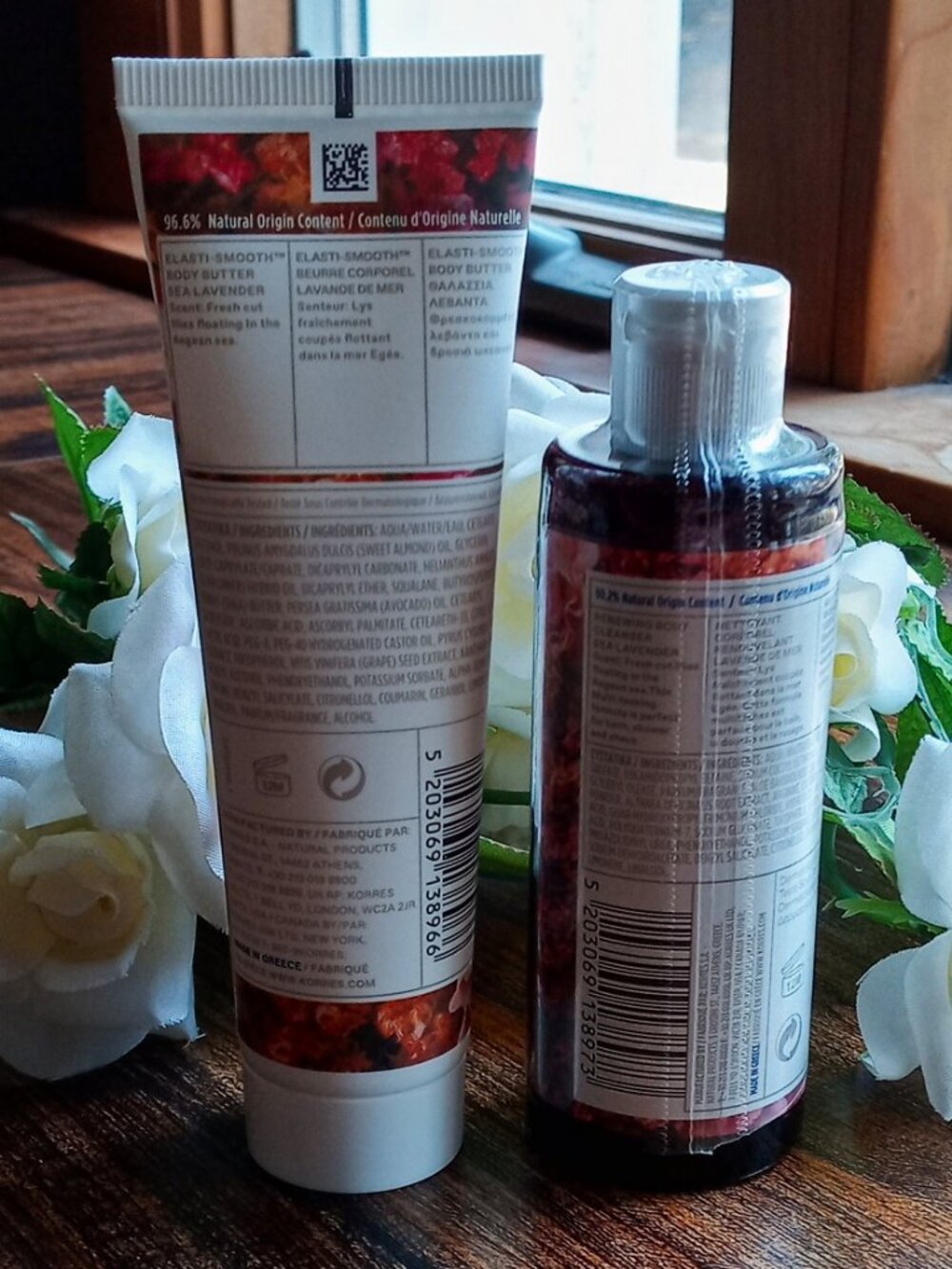 Korres Sea Lavender Body Cleanser & Body Butter Duo NEW!! - Picture 6 of 9